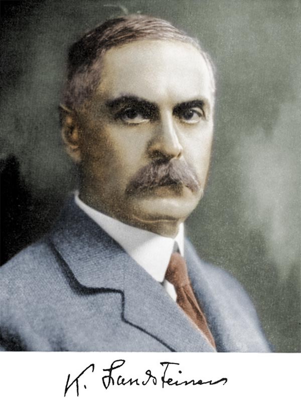 Karl Landsteiner, Foto